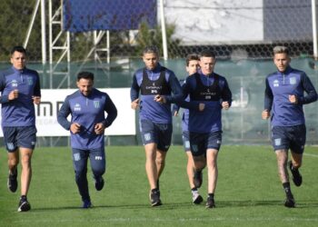 Racing se entrenó con la mente puesta en la semifinal ante Boca Juniors