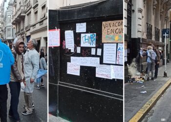 Lanzaron amenazas de muerte contra la vicepresidenta frente al Instituto Patria