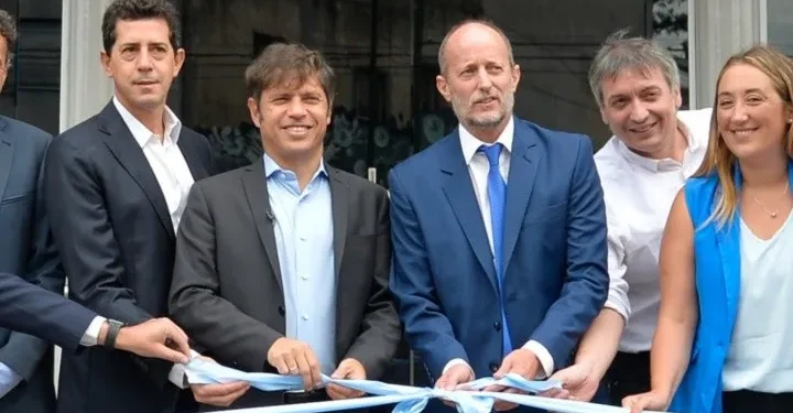 Axel Kicillof, Máximo Kirchner, Wado de Pedro y Martín Insaurralde dieron una señal de unidad en plena reorganización interna de La Cámpora