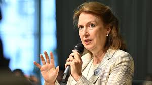 Con el trasfondo de la crisis diplomática con España, Diana Mondino expone por primera vez en el Senado