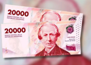 Continúa la expectativa con el billete de $20 mil