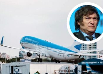 Milei irá a fondo por la privatización de Aerolíneas Argentinas