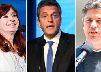 Massa se diferencia de la interna entre Cristina y Kicillof