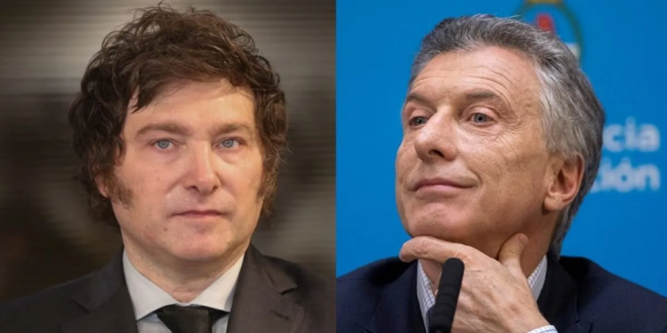 Mauricio Macri contra Javier Milei