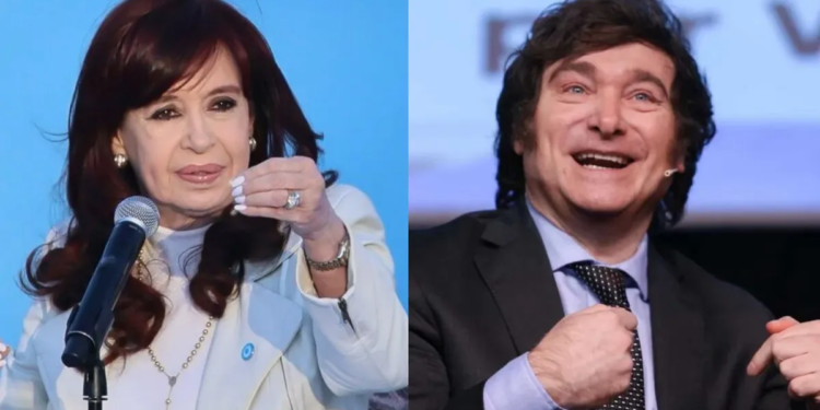 Cristina Kirchner criticó fuertemente a Javier Milei