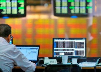 Las acciones locales están en rojo este lunes 17 de febrero