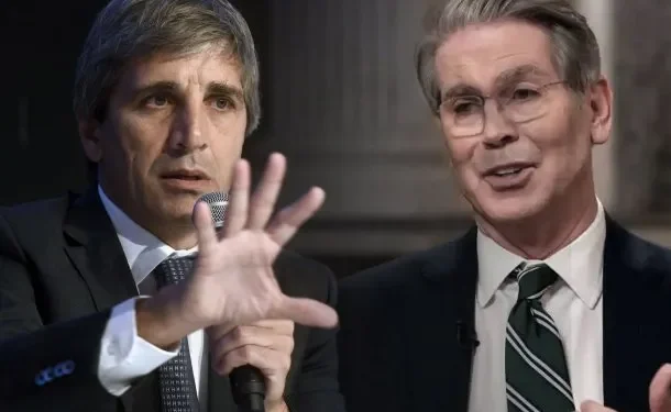 Caputo se reúne con Bessent en Washington por economía