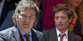 Milei abre la puerta a Santiago Caputo en su Gabinete.