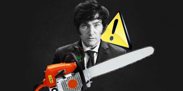 El impacto de la “motosierra” de Milei: 17 mil empresas argentinas cerraron.