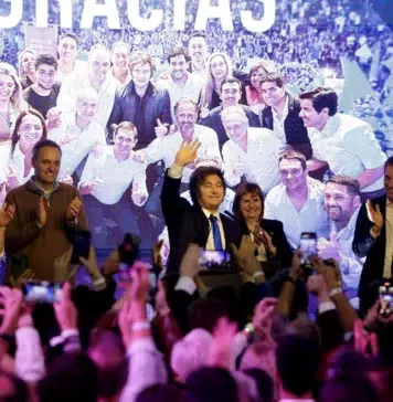 La Argentina grande comienza hoy, celebra Javier Milei.