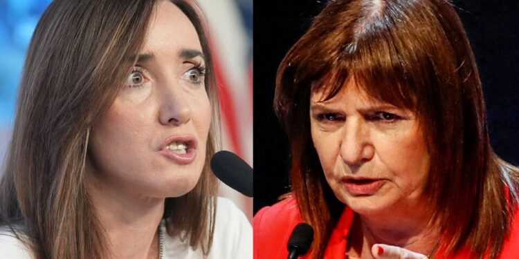 Victoria Villarruel y Patricia Bullrich: cruce confirmado en el Senado.