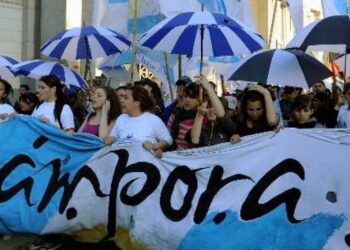 Protesta de La Cámpora: cuándo será la movilización.