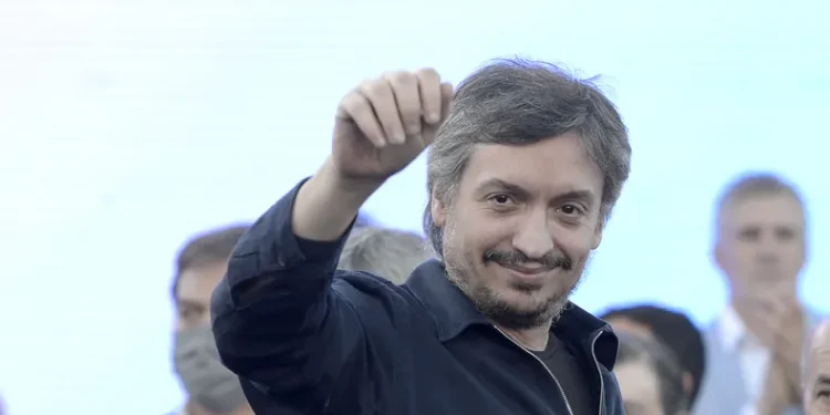 Dura crítica de Máximo al Gobierno por la crisis de incendios.