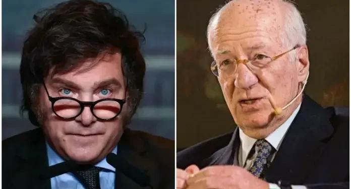 Tras el revés de Techint, Milei atacó a Rocca.