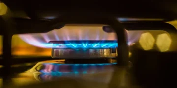 Los porcentajes de aumento en gas y luz para febrero.