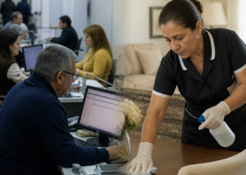 El empleo registrado en febrero muestra una leve recuperación impulsada por el sector público y el trabajo doméstico