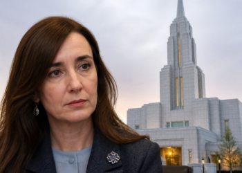 Victoria Villarruel critica el nuevo templo mormón y responde la Iglesia