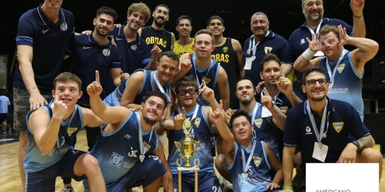 Argentina se consagra campeón mundial de básquet para atletas con síndrome de Down