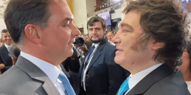 Reunión entre Javier Milei y Flávio Bolsonaro en medio de la tensión con Lula da Silva