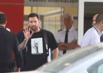 Lionel Messi regresó a Rosario tras la Copa del Mundo