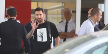 Lionel Messi regresó a Rosario tras la Copa del Mundo
