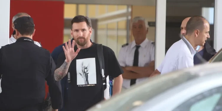 Lionel Messi regresó a Rosario tras la Copa del Mundo