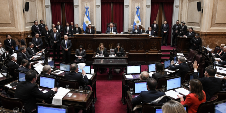 Senado en sesión este jueves: el oficialismo obtuvo quórum para avanzar con la reforma de propiedad privada