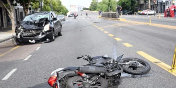 Graves heridas tras un accidente en la autopista 9 de Julio Sur