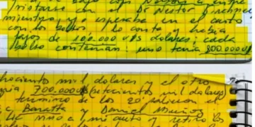 Cuadernos: testigos corroboran giros de plata negra que un financista K volcó en una planilla con retiros de dinero de empresas contratistas