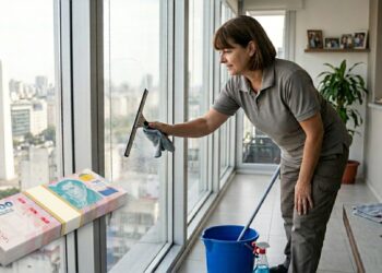 Empleo doméstico: tarifas horarias y mensuales de limpieza en agosto de 2026