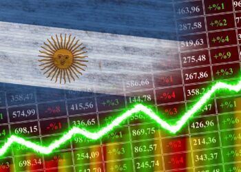 Las acciones argentinas destacan caídas de hasta 6% en Wall Street, mientras que el riesgo país se posiciona en 410 puntos
