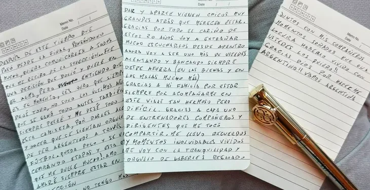 El valor de la lapicera de Harry Potter utilizada por Messi en su carta de despedida