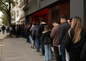 Un cantante de cumbia inauguró una parrilla y generó 14 empleos: se formó una fila de más de cinco cuadras para presentar currículums