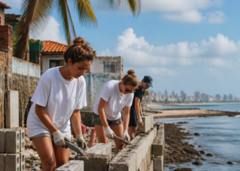 Convocan a voluntarios en Fortaleza: alojamiento y almuerzo a cambio de trabajo