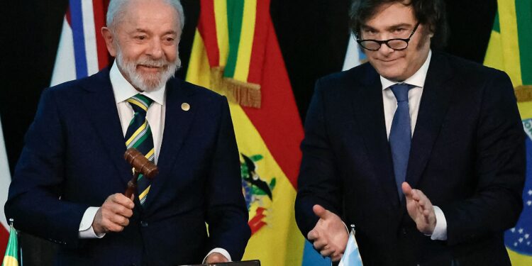 Milei critica la política fiscal de Lula en Brasil y evoca la crisis de 2001 en Argentina