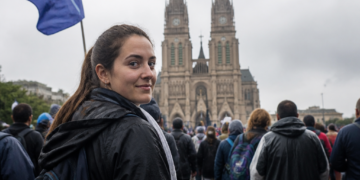 La joven que peregrina por primera vez hacia Luján por el Papa: “Hace 24 años mis padres lo hicieron para pedir por mí”